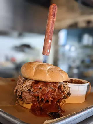 Pulled Pork Sandwich & Side