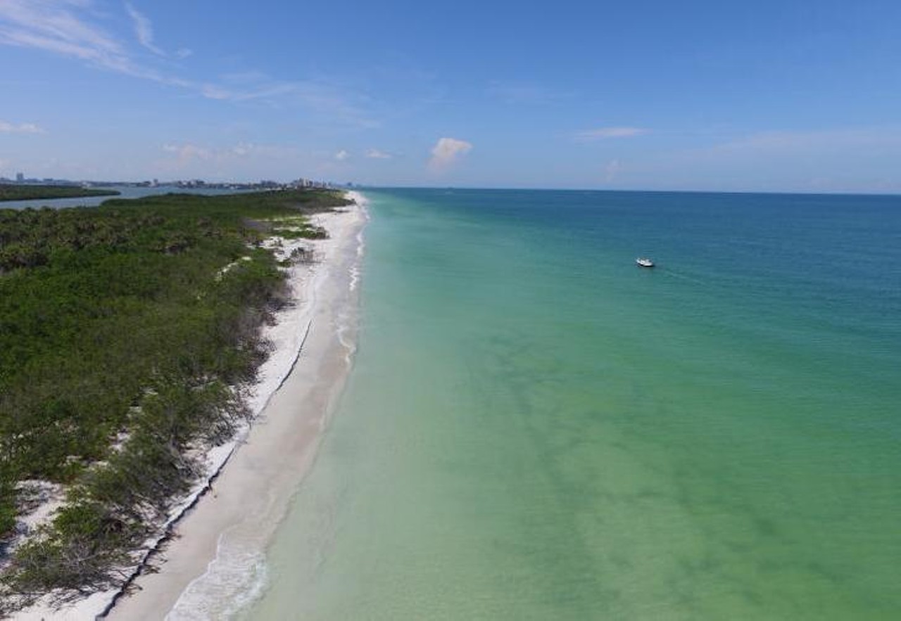 Caladesi Island State Park 
Dunedin
Caladesi Island State Park is an island along the gulf coast that is only accessible by boat. On-island amenities include restrooms, a children&#146;s playground, a picnic pavilion, shower stations and the Caladesi Cafe for gifts and food. 
Photo via State Park Website