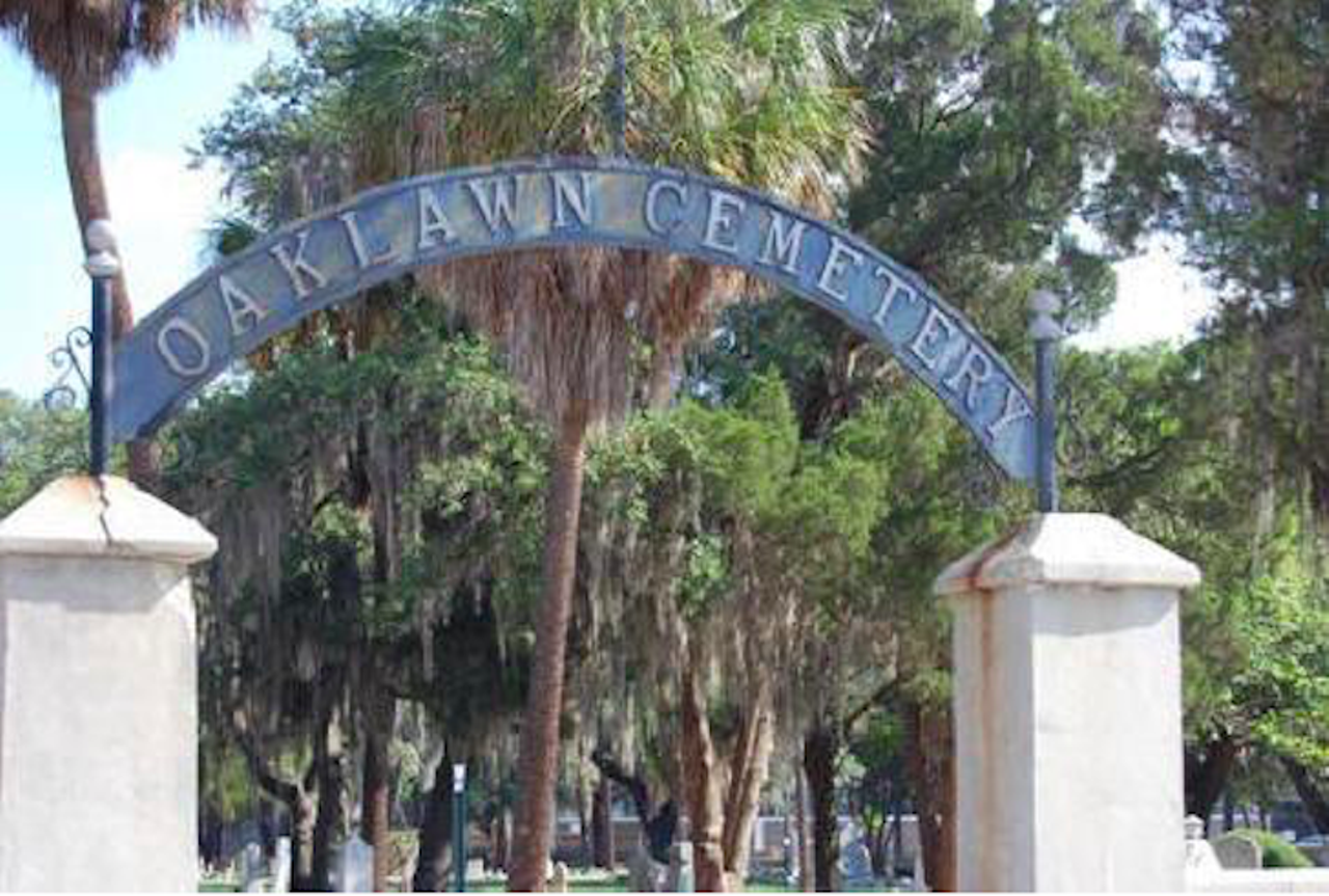 James T. Magbee
Oaklawn Cemetery, Tampa
James T. Magbee lived a decorated life in Tampa. He was one of the first attorneys in Tampa, a Florida State Constitutional Convention delegate, a Florida State Senator, an early newspaper publisher and a judge of the Circuit Court. He was also widely known throughout the city as a public drunk.
Photo via Photo via City of Tampa/Website