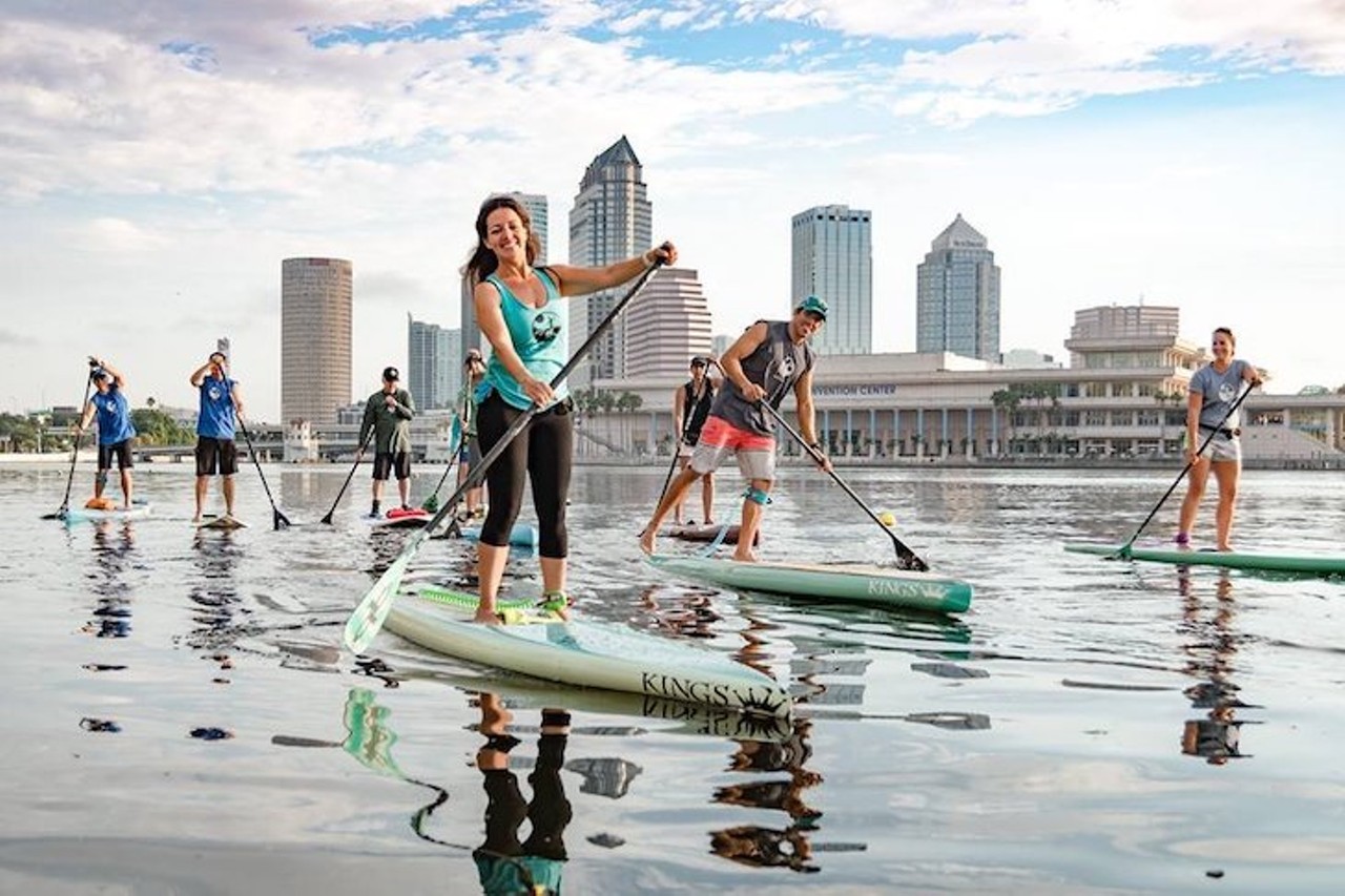 Urban Kai
310 W. 7th Ave. No. 5404, Tampa, (813) 598-1634  Click here for more info  
Urban Kai is a paddleboard shop in Tampa Bay, which offers classes, events and adventure tours. Classes and tours can be purchased online. 
Photo via Urban Kai/Website