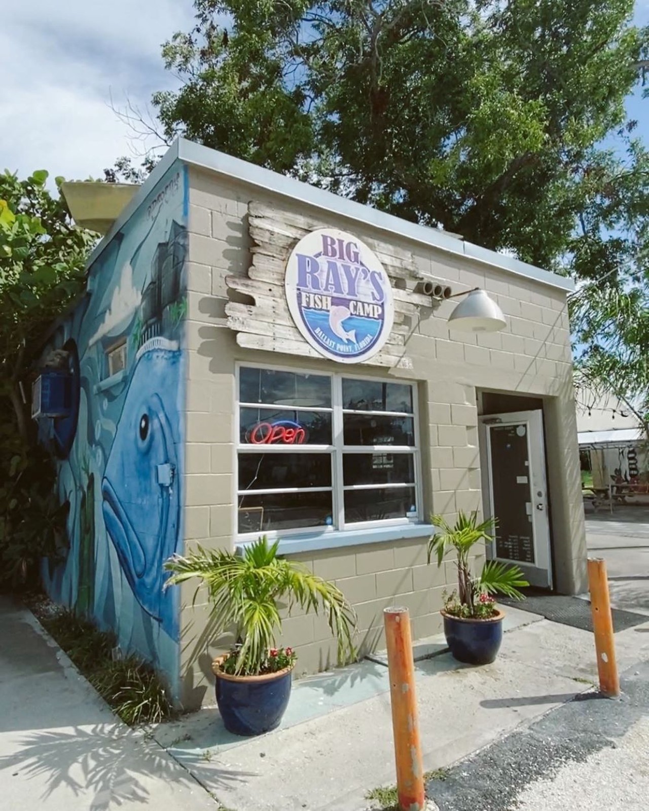 Big Ray’s Fish Camp
Multiple Locations
Known for devil crab and lobster corn dogs, Big Ray’s is probably the best and safest spot to get an authentic grouper sandwich in Tampa. The spot was featured on the Canadian food network on the show “Big Food Bucket List” and has been around since 2015.
Photo via Big Ray’s Fish Camp/Facebook