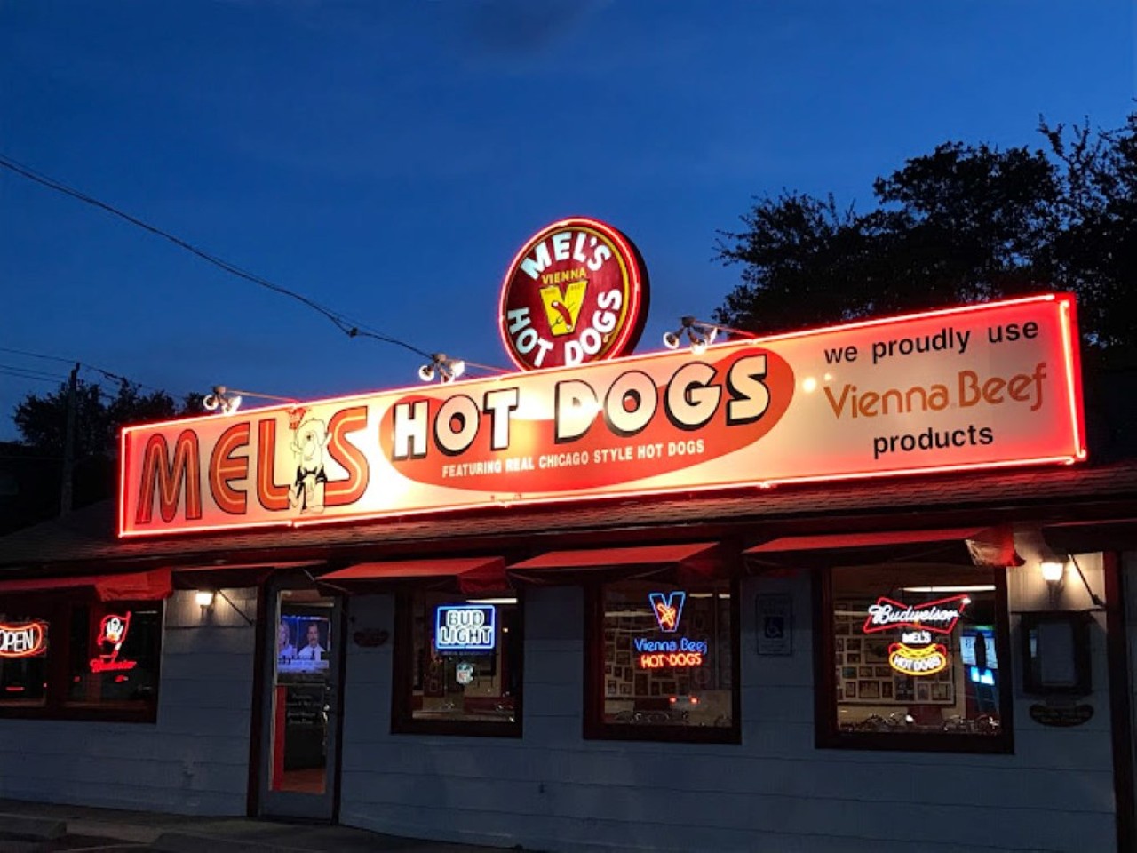 Mel’s Hot Dogs
4136 E Busch Blvd., Tampa, 813-985-8000
Easily, one of the best places to get a hot dog in the Bay, Mel’s has been serving up dogs since 1973 (that’s 50 years!), and is known for its all beef Chicago-style hot dogs served on a steamed poppy seed bun with all the fixins’
Photo via Google Maps