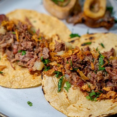 Rene’s Mexican Kitchen 2802 N 16th St., Tampa Chef Rene Valenzuela sold his stake in Taco Bus in 2015, but never stepped away from the taco life. His latest digs are over in V.M. Ybor, where you can get down on his famous tacos, loaded with proteins like al pastor, barbacoa, chorizo and cheese, picadillo-stuffed peppers and spicy shrimp, in addition to vegetarian options like oyster mushrooms and butternut squash. Various burritos, house specialties and expected sides will join its taco-heavy menu, too.   Photo via Rene’s Mexican Kitchen/Facebook