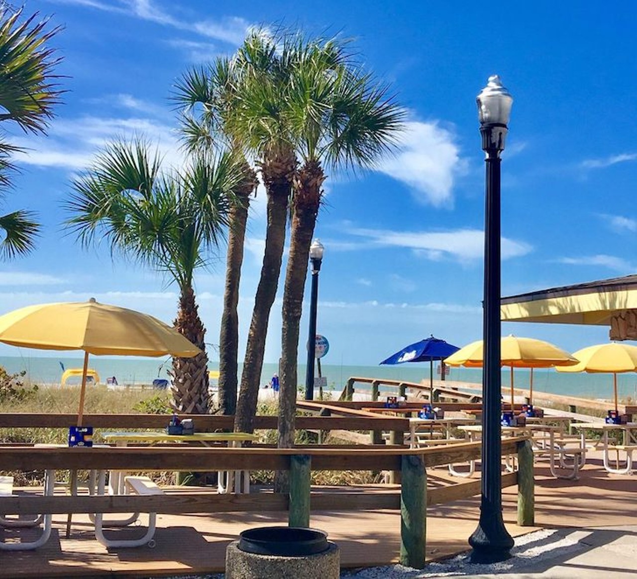 Paradise Grille at Upham Beach  
6850 Beach Plaza, Tampa, 727-560-5399
Paradise Grille is so good they created two! Visit the Upham Beach location to sit right on the sands edge.
Photo via Paradise Grille/Facebook