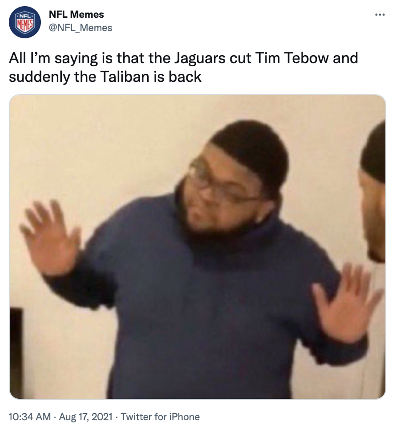 21 extremely accurate tweets about Tim Tebow getting cut from the Jags