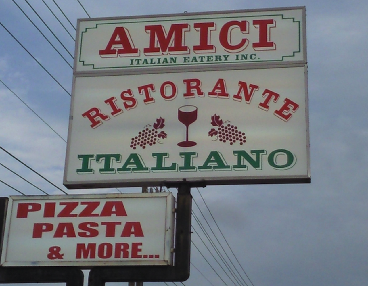 Amici Italian Eatery  
1901 W Bay Dr Ste A1, Largo
In the mood for Italian? Head to Amici&#146;s for classic Italian cuisine, with a rotating seasonal menu. Being that Amici&#146;s is a family restaurant, make sure to check in on their Facebook page periodically to see if the concept is closed for &#147;vacation.&#148;
Photo via Amici Italian Eatery/ Facebook