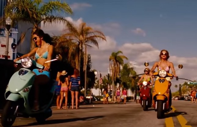 Spring Breakers (2010)
    Location: St. Pete Beach, St. Petersburg, and Gulfport
    Short on cash for Spring Break&#151;the all-female group decides it&#146;s best to rob a restaurant. Because, ya know, that&#146;s what anyone would do. You can find the film on Amazon Prime, Google Play, YouTube, Vudu, iTunes, and Netflix.
    
    Photo via Annapurna Pictures