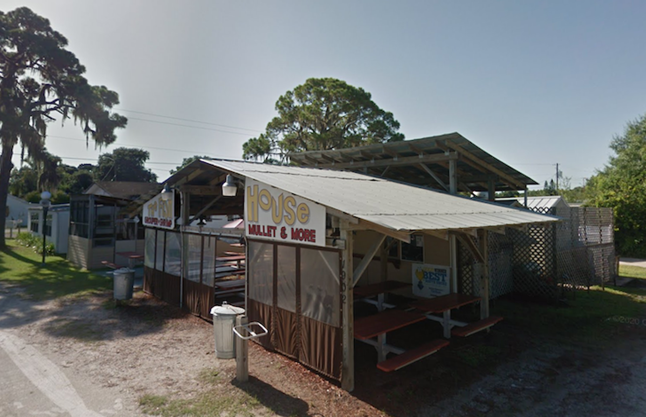 The Fish House
1902 W Shell Point Rd., Ruskin
In an outdoor picnic-style setting, The Fish House cooks deep fried seafood and sides. The casual spot serves soft shell crabs, fried mullet and cheap fish sandwiches.
Photo via The Fish House/Google