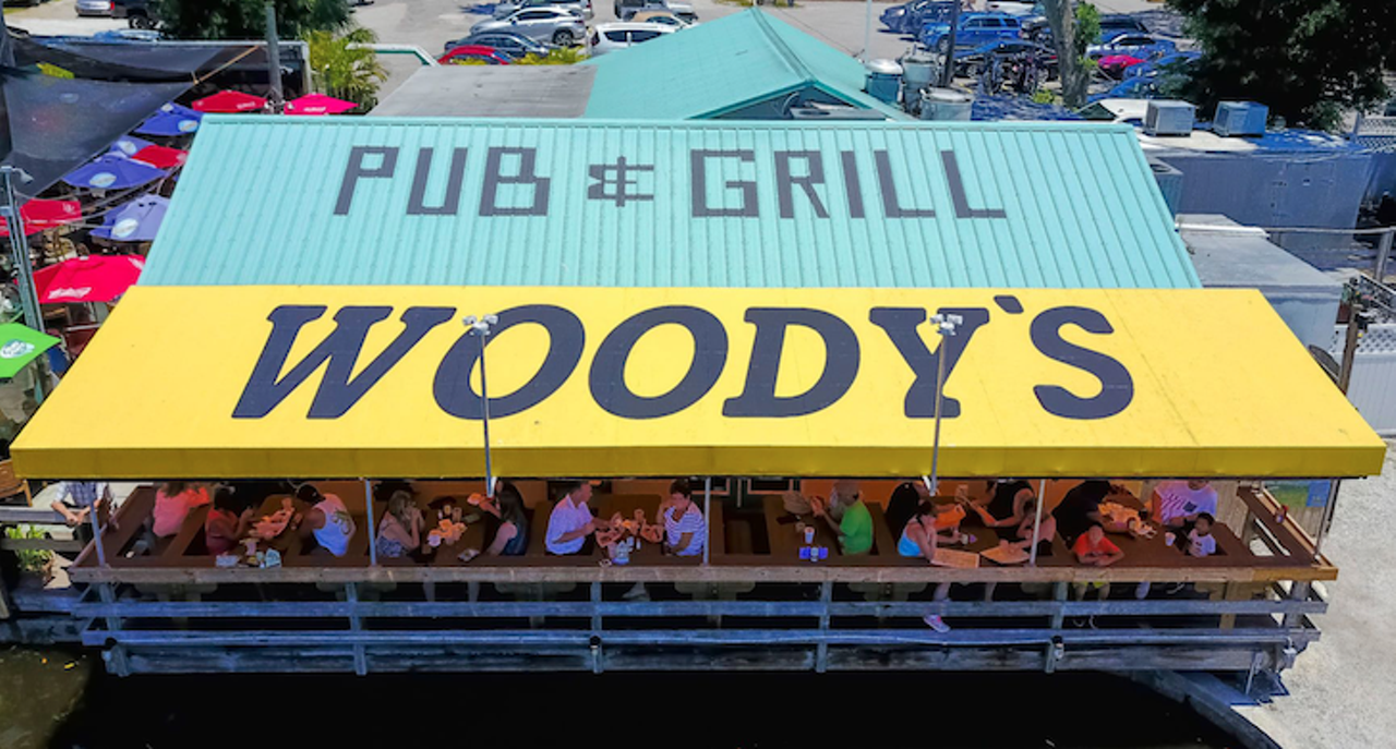 Woody&#146;s River Roo Pub & Grill
5717 18th St. E, Ellenton
Located right on the Manatee River in Ellenton, Woody&#146;s River Roo cooks up American eats and cocktails underneath the tiki bar and alongside live music. The casual riverside joint is named after the other businesses Woody once owned, Woody&#146;s Restaurant, and The Lost Kangaroo, as well as the neighboring river. It's known for its clam chowder, fish spread, grouper sandwich and thick steak cut fries.
Photo via Woody&#146;s River Roo Pub/Facebook