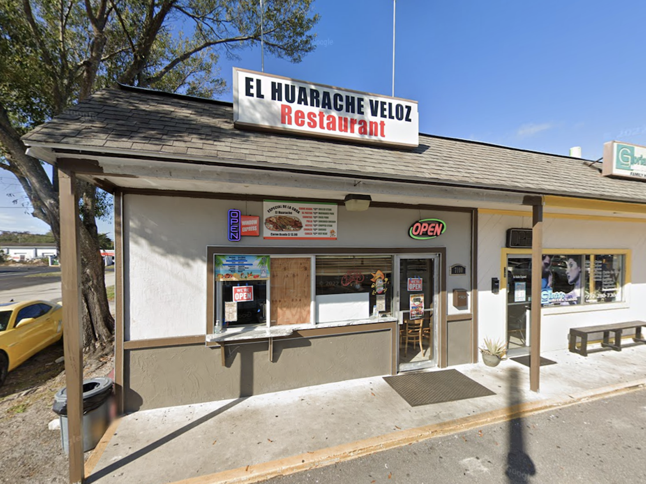 El Huarache Veloz
7100 49th St N, Pinellas Park, 727-525-6028
A strip mall in Pinellas Park is where this restaurant makes its home. Big plates of hearty authentic eats await inside its doors or at the carryout window.
Photo via Google Maps