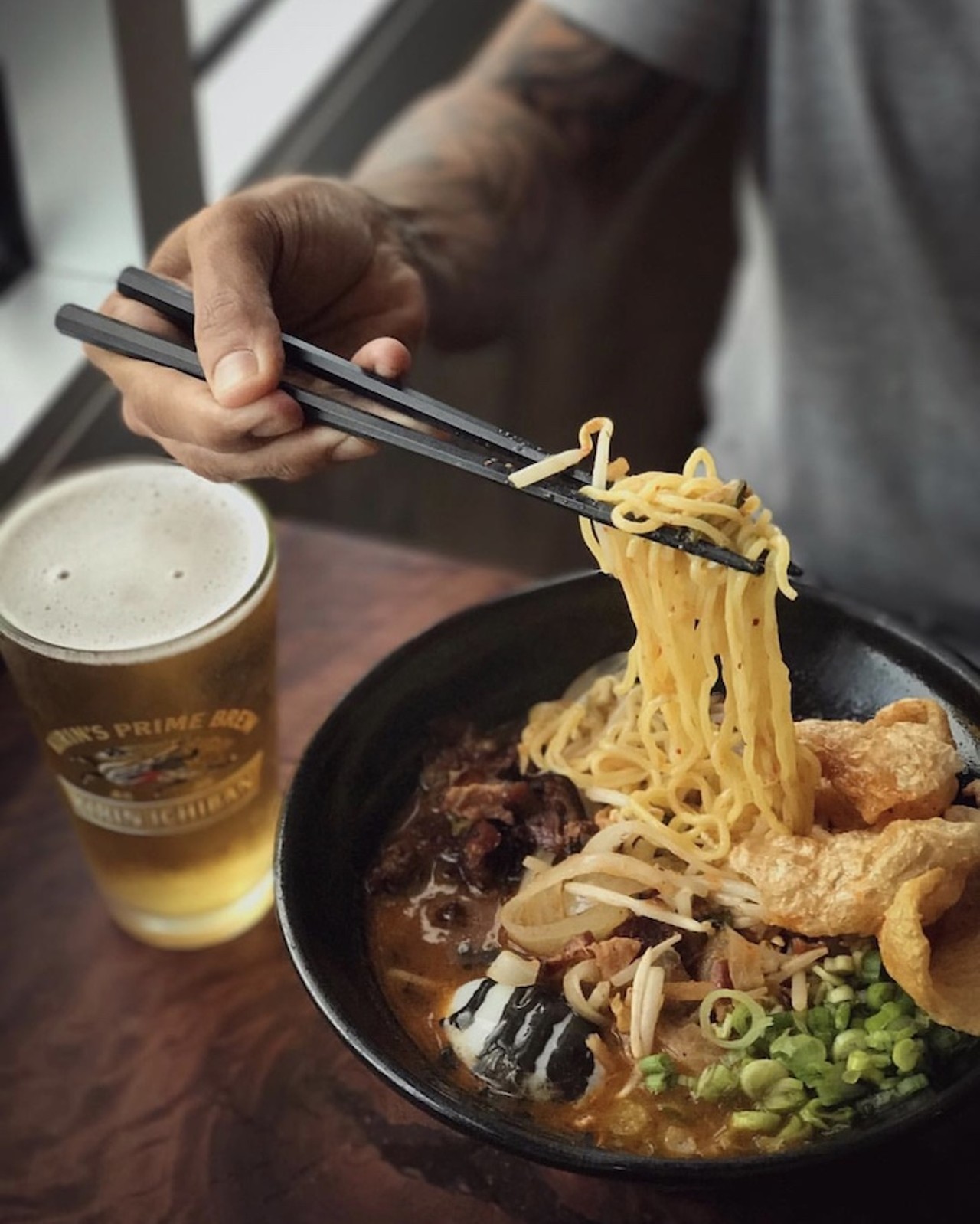 Ichicoro  
5229 N Florida Ave, Tampa, 813-517-9989
Craving ramen? Stop in for a fat bowl with some NYC vibes. Fair warning, this spot does not accommodate parties larger than 6. 
Photo via Ichicoro/Facebook