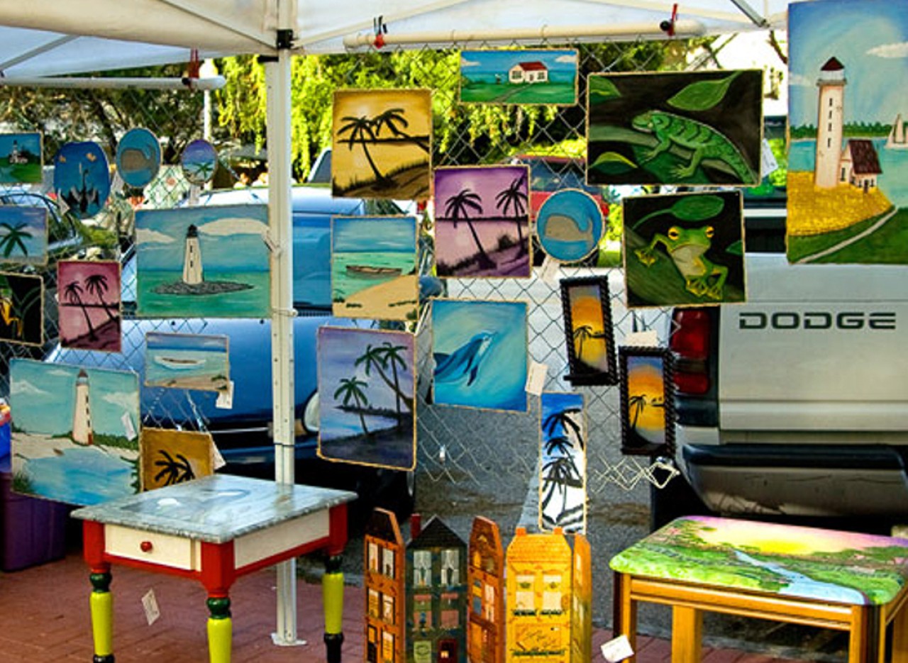 Gulfport art walk
3101 Beach Blvd S, Gulfport, (727) 322-5217, Click here for more info  
From 6 p.m.-10 p.m. every first Friday and third Saturday, The Gulfport Art Walk features new artists. Featuring sculptures and paintings, jewelry, photography, folk art, upcycled items, handmade/designed clothing, body products and more.
Photo via Gulfport Merchant&#146;s Association/Website