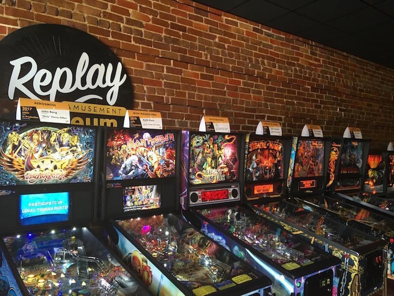 Replay Museum
Estimated time: 45 minutes      
A whimsical, interactive museum filled with over 100 old pinball machines and vintage video games located in the heart of downtown Tarpon Springs. Whether you&#146;re 6 or you&#146;re 60 you&#146;ll find a colorful, hunking piece of old technology to play with. Immerse yourself in some fun 80&#146;s tackiness. 
Photo via Replay Museum/Facebook