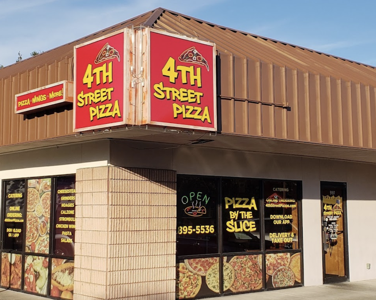 4th Street Pizza
3187 4th St. N, St. Petersburg, 727-895-8178
4th Street makes its dough and sauce fresh daily to ensure not a single slice lacks in quality. If pizza isn't your thing, grab a cheesesteak or a chicken parm. 
Photo via Google Maps