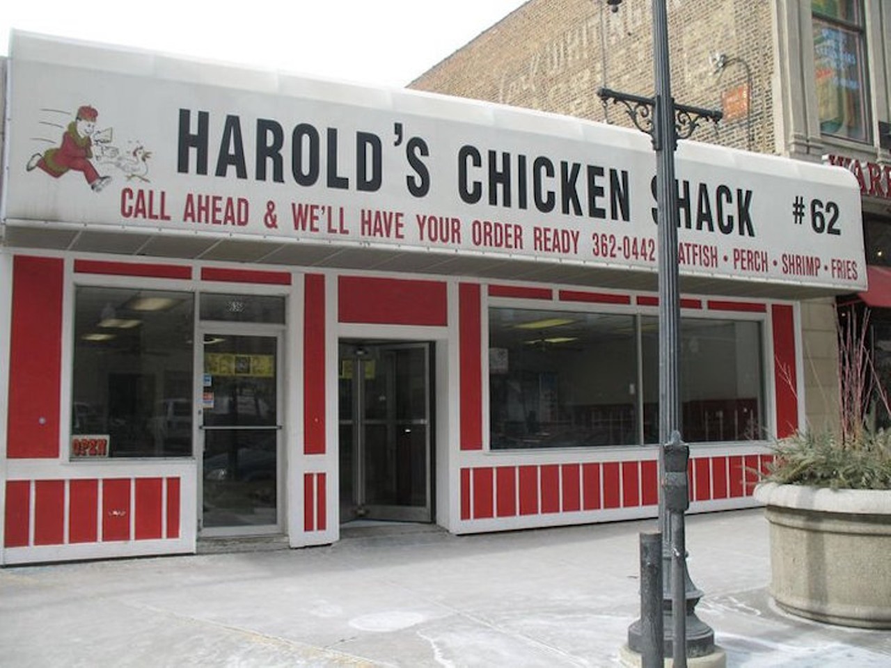 Harold&#146;s Chicken Shack 
Born and bred in 1950s South Side Chicago, Harold&#146;s Chicken has become a cultural icon in the community for its specially prepared fried chicken and historic black ownership. Harold&#146;s success has allowed the chain to expand to at least 17 locations and has garnered praise from stars like Kanye West, Common, Rhymefest, J.U.I.C.E., G Herbo, Chance the Rapper, Freddie Gibbs, Lupe Fiasco and Dreezy. Kendrick Lamar even claims to have flown to Harold&#146;s all the way from Rome just for dinner. Want to buy us a ticket Kendrick?
Photo via Harold's Chicken Shack Downtown/Facebook