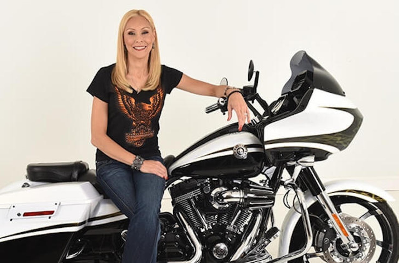 Fran Haasch
You&#146;ve definitely seen Haasch&#146;s billboards before. She&#146;s normally pictured wearing red and posing with a motorcycle. 
Photo via The Fran Haasch Law Group&#146;s website