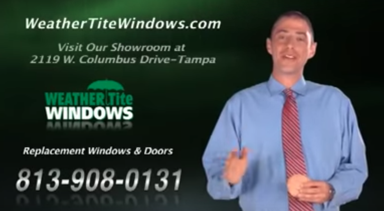 Weather Tite Mike
Some commercials try to sell you something by explaining how great a service or product is. Some commercials use customer testimonials. Weather Tite Mike just asks you to bring him cookies.
Photo via YouTube