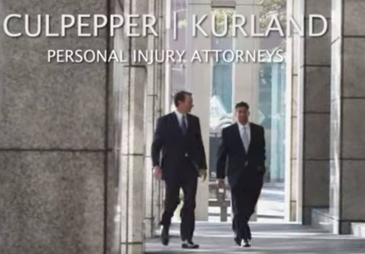 Culpepper Kurland
The lawyer bros like to star in dramatic commercials that feel more like an opening scene to the show &#147;Suits&#148; than a portrayal of auto accident lawyers.
Photo via YouTube