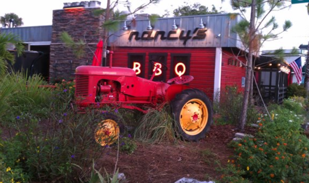 Nancy&#146;s Bar-B-Que  
301 S Pineapple Ave, Sarasota, 941-366-2271
Hit the Ringling Museum and then stop by Nancy&#146;s for cafeteria-style house-smoked barbecue. A little art, a little grub.
Photo via Nancy&#146;s Bar-B-Que/Facebook