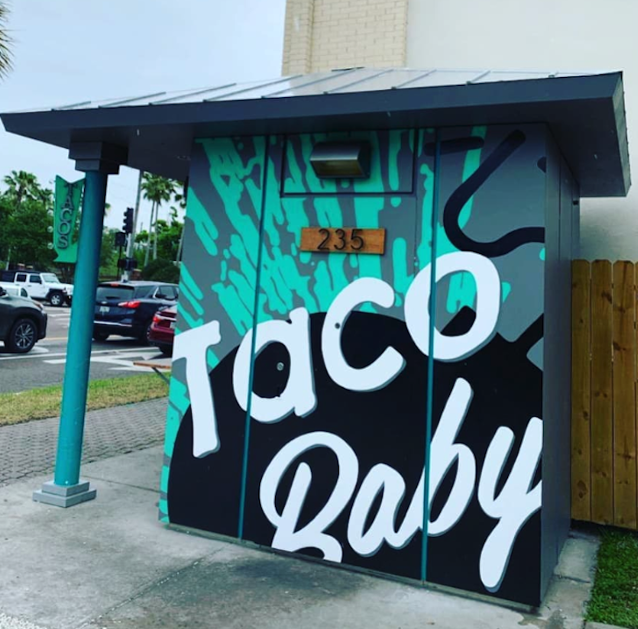 Taco Baby  
235 Main St, Dunedin
Legit the tiniest taco joint around, this place is located inside a renovated ATM. Make sure to take pics. Oh, the street tacos are good too.
Photo via Taco Baby/Facebook