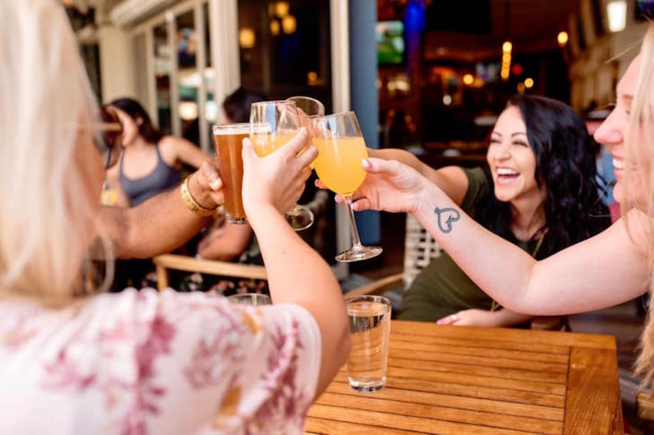 American Social  
601 S. Harbour Island Blvd. Suite 107, Tampa, 813-605-3333
Free bottomless mimosas? Well, there are some caveats. Ladies get free bottomless mimosas with their purchase of an entree during Saturday brunch only. On Sunday, it&#146;s $14.95 to add bottomless mimosas to an entree or $19.95 for the mimosas without food. 
Photo via American Social Tampa/Facebook