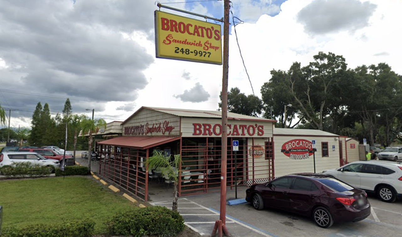 Brocato’s Sandwich Shop
5021 E Columbus Dr., Tampa, 813-248-9977
Originally opened in 1948, Brocato’s has transitioned from a grocery store to a meat market to the sandwich shop that it stands as today. The big thing here is sandwiches, but you could argue devil crabs and breakfast are a close second.
Photo via Google Maps