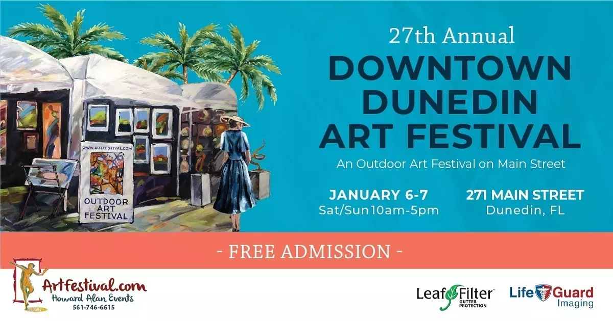 27th Annual Downtown Dunedin Art Festival