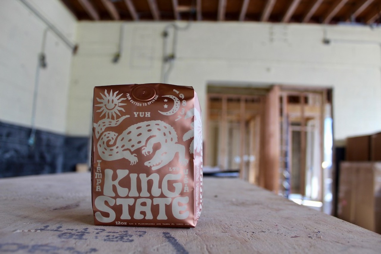 King State
520 E. Floribraska Ave., Tampa.
The specialty roaster&#146;s first brick-and-mortar cafe will fuse coffee, beer and food under one roof. 
Photo via Jenna Rimensnyder