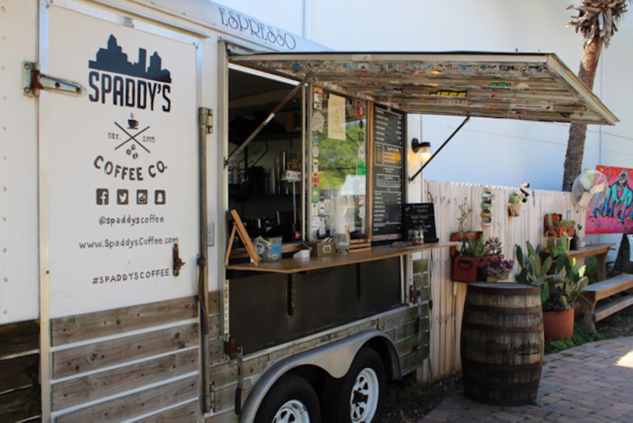 Spaddy&#146;s Coffee Co.  
5206 N Florida Ave, Tampa, 954-829-2111.
Slangin&#146; coffee out of a small trailer, Spaddy&#146;s is keeping Seminole Heights caffeinated. Get one to go or have a seat at a picnic table.
Jenna Rimensnyder
