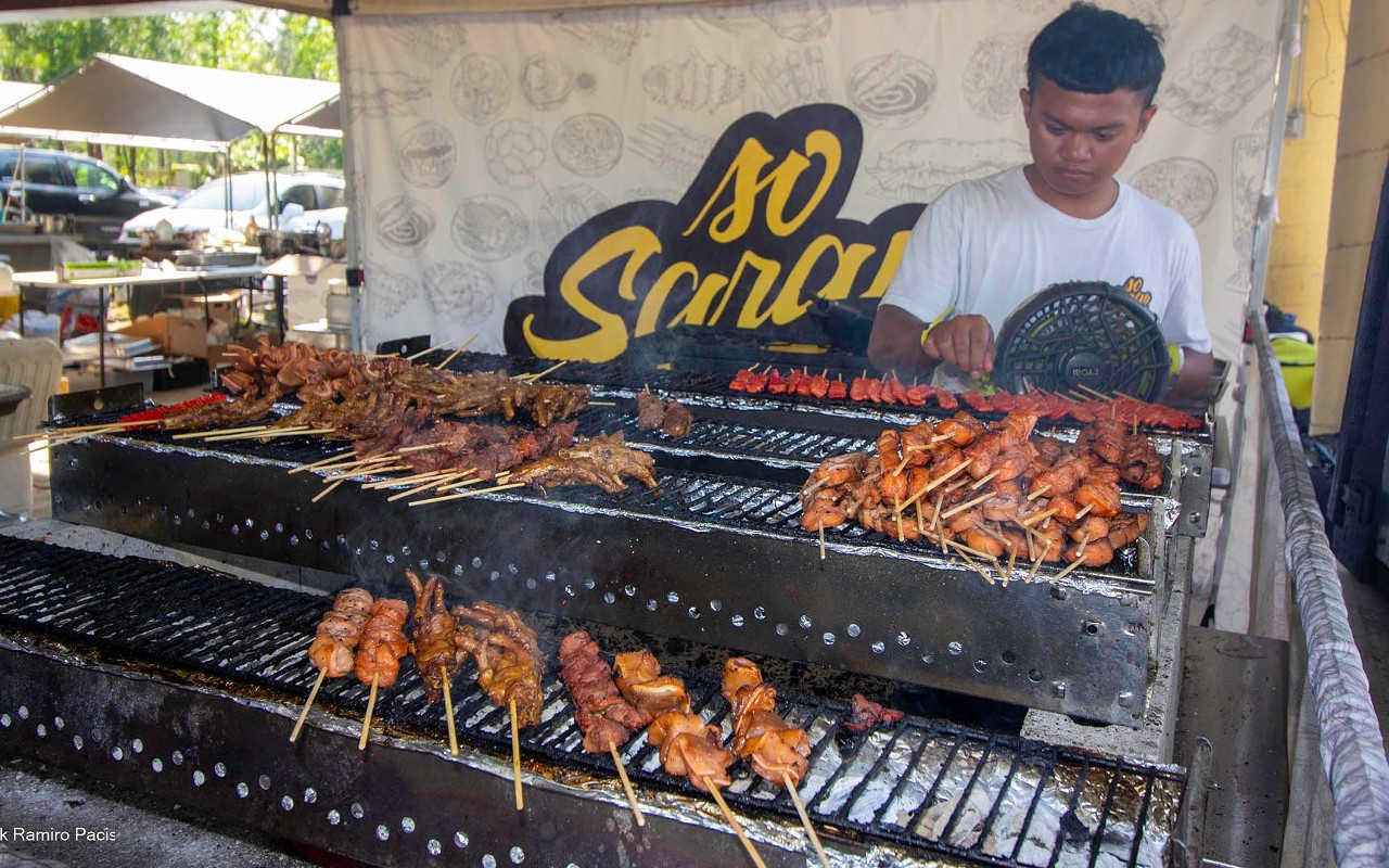 There will be a variety of Filipino fare at Philfest this weekend, from BBQ skewers to lumpia.