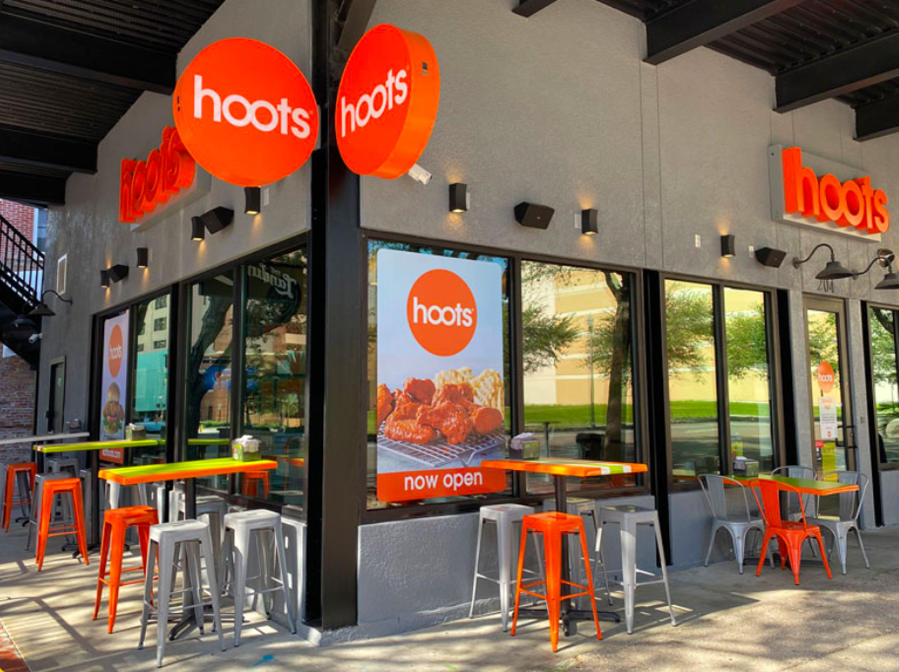 Hoots  
204 1st Ave., St. Petersburg
A new concept from Hooters, Hoots is a fast casual wing spot, where men can be servers too. Specializing in bar foods, wings and 10 signature sauces, the restaurant is the chain&#146;s first location in Florida. 
Photo via Hoots/Website