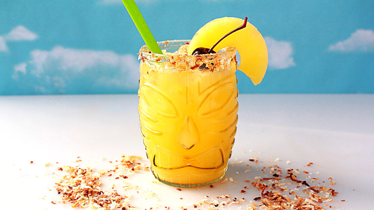 Jonesing for a no-brainer spin on a celebrated tiki staple? Go with the Toasted Coconut Painkiller.