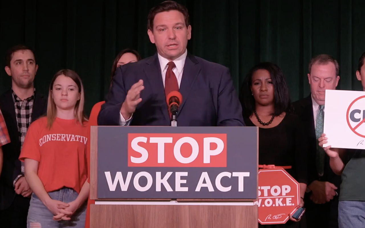 A federal appeals court is weighing Florida's Stop WOKE Act