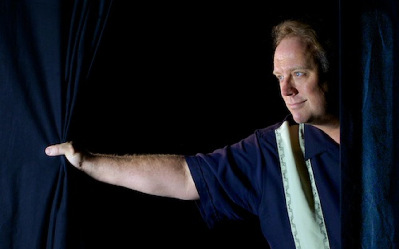 APPLAUSE FOR THE EX-BOSS: Todd Olson held his position at American Stage for 11 years.
