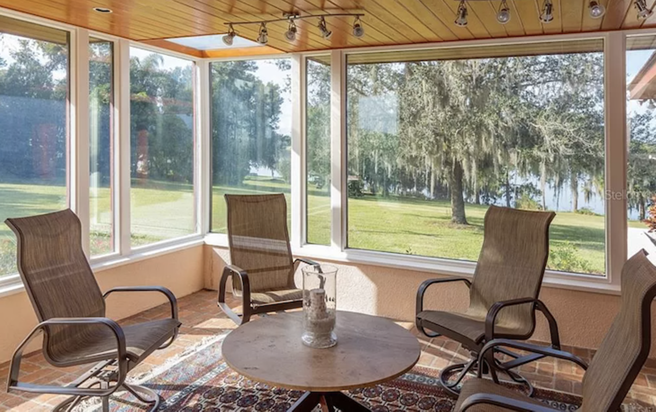 A Frank Lloyd Wright-style home owned by a prominent Central Florida citrus farmer is now for sale