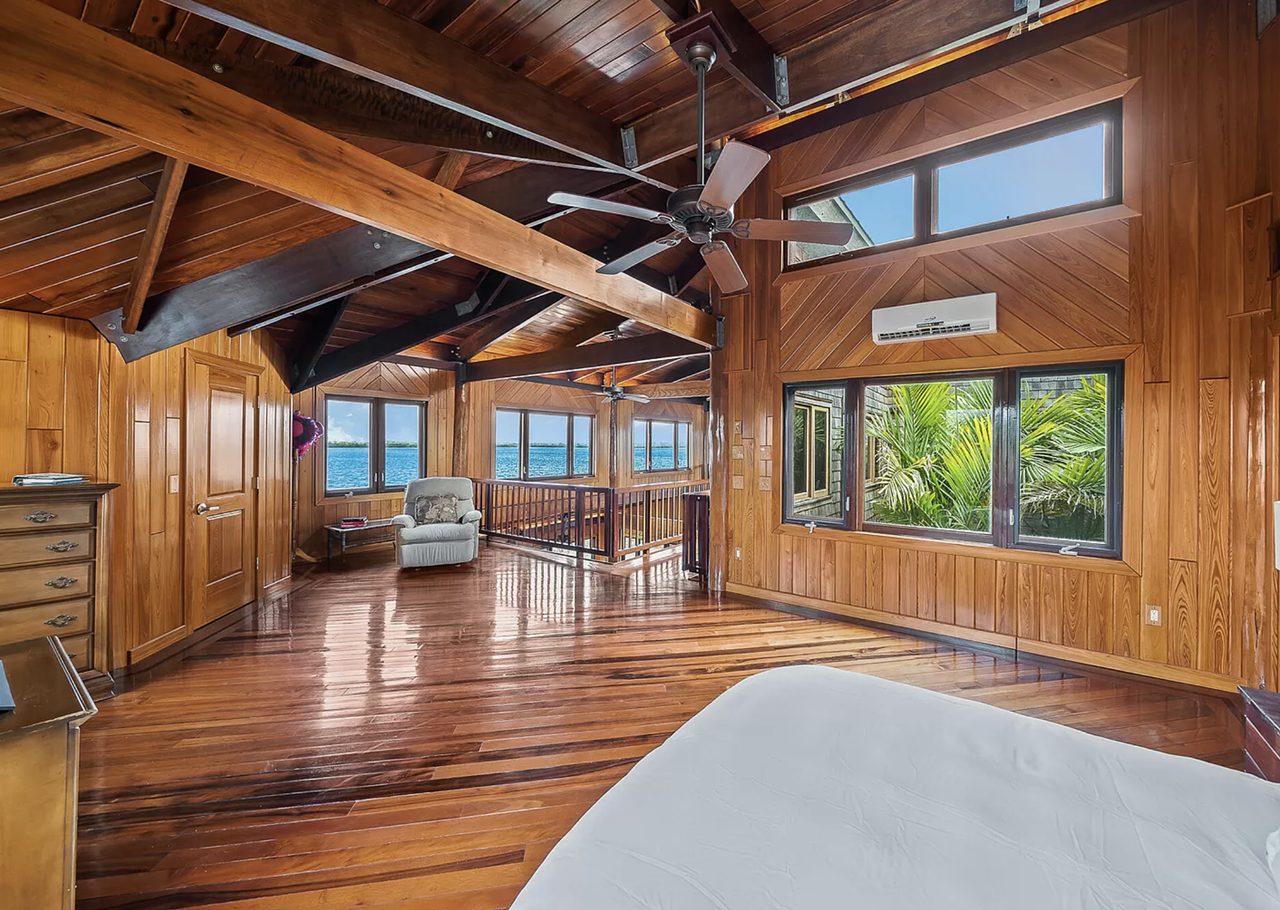 A giant custom-built retreat on Florida's 50-acre Grant Island is now for sale