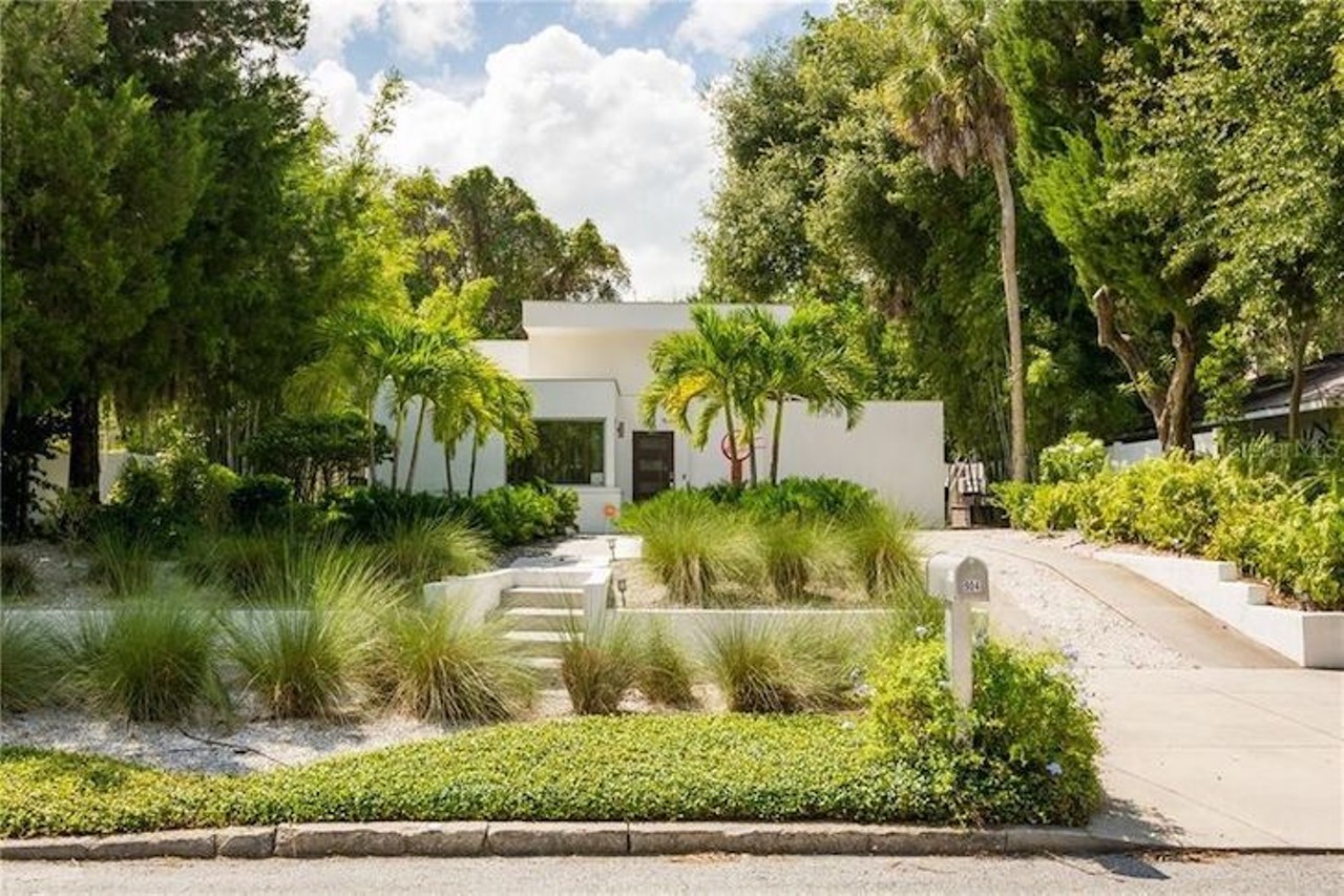 A home designed by two pioneers of the Sarasota School of Architecture is now for sale