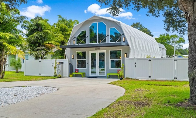 A literal tubular home is now for sale in St. Petersburg