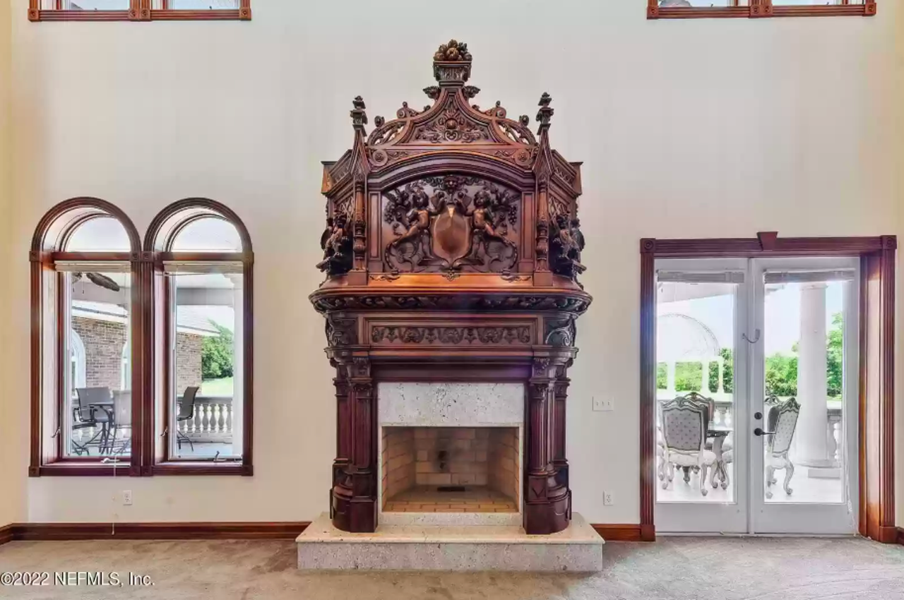 A massive Florida castle house is now on the market