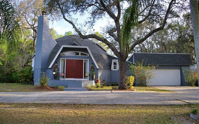 A rare geodesic dome home is now on the market in Tampa Bay for $370K