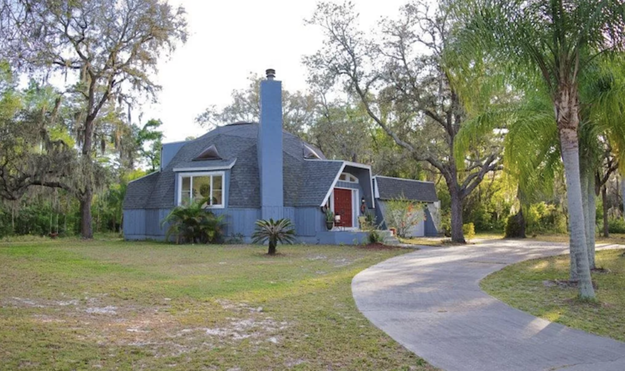 A rare geodesic dome home is now on the market in Tampa Bay for $370K