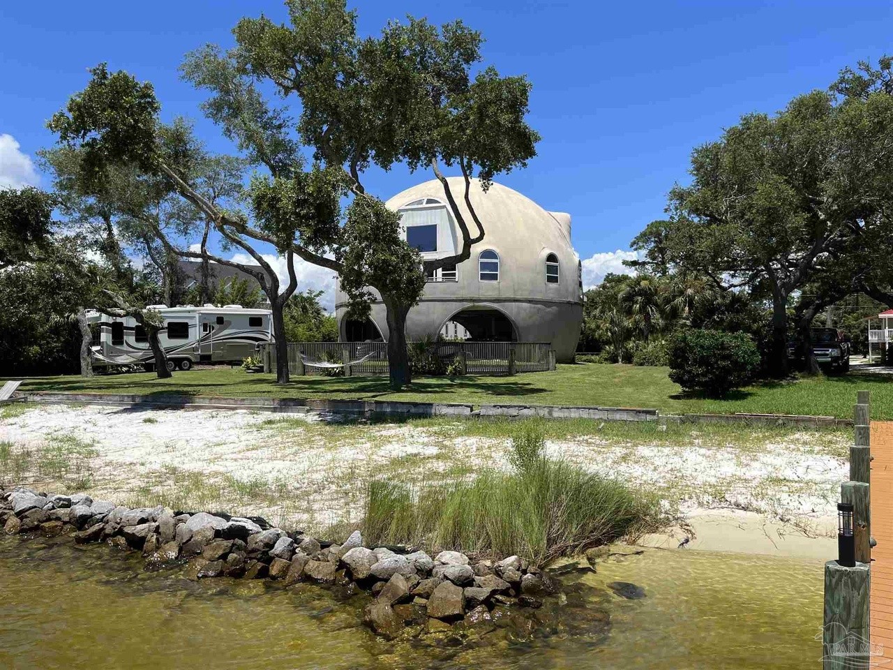 A rare Monolithic dome home is now for sale in Florida