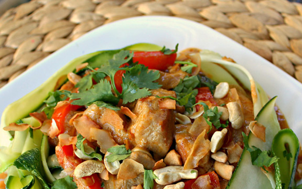 DINO-CHOW: A Paleo-friendly spin on a Thai classic.