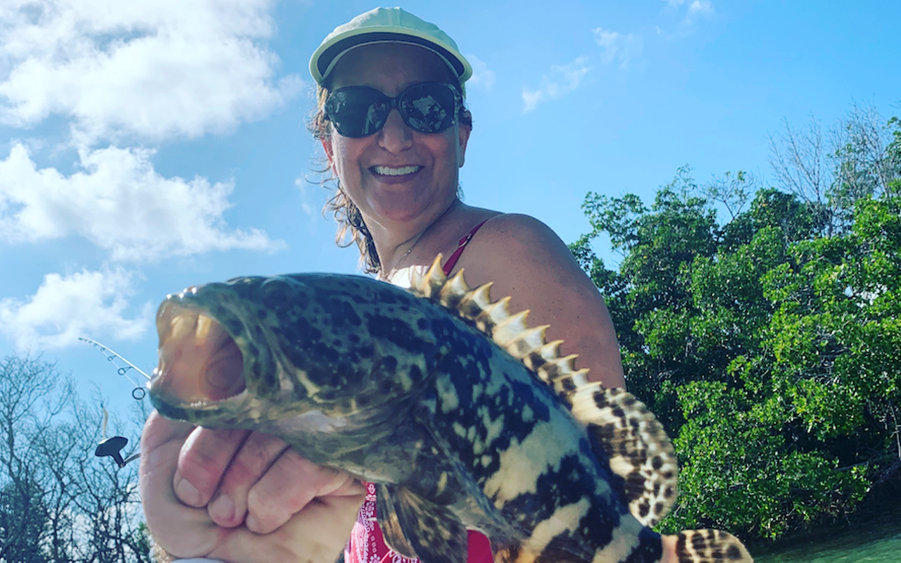 A road trip to the Florida Keys leaves dry land for an Everglades back bay fishing trip