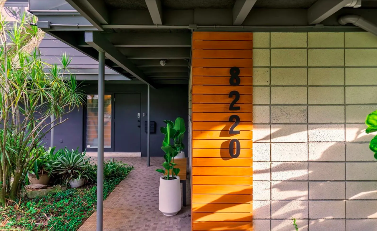 A St. Pete midcentury modern gem, originally owned by Pappy's owner Philip S. Gee, is now for sale