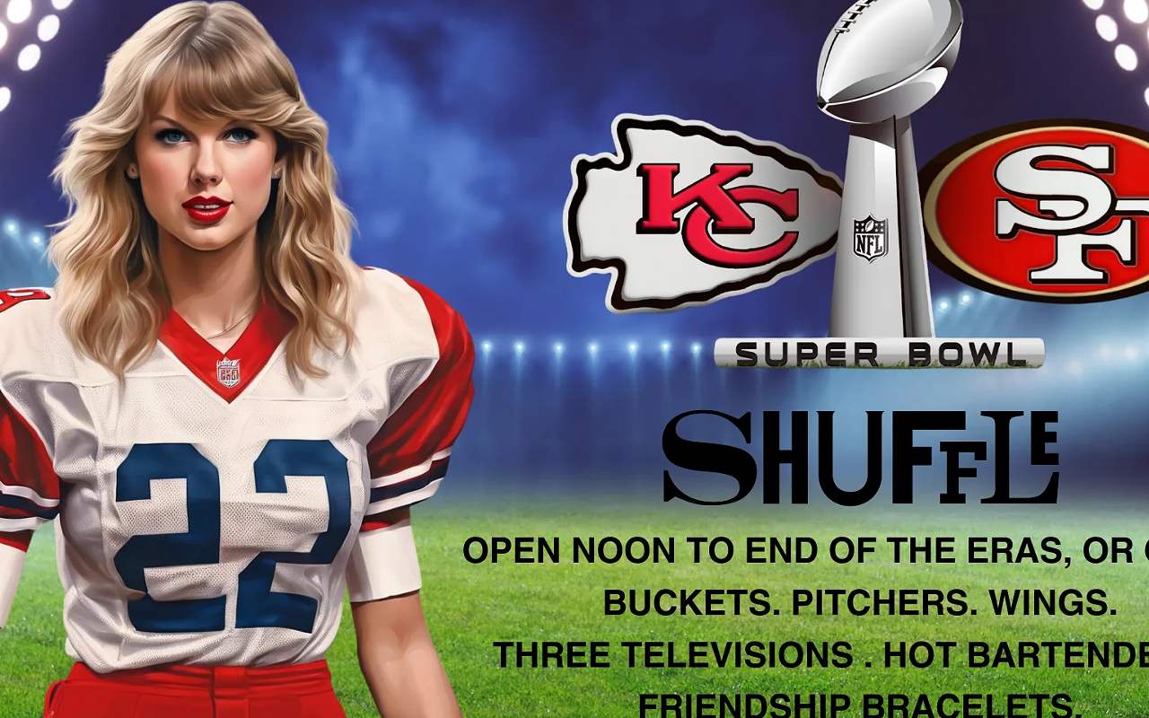 Image: A SUPER BIG GAME BOWL AT SHUFFLE