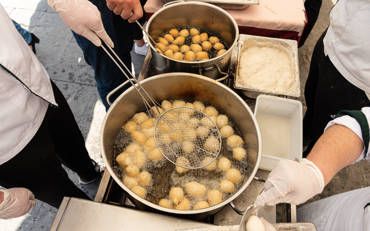 Greek doughnuts or "loukoumades" will be one of many traditional treats at 2023's Super Greek Festival.