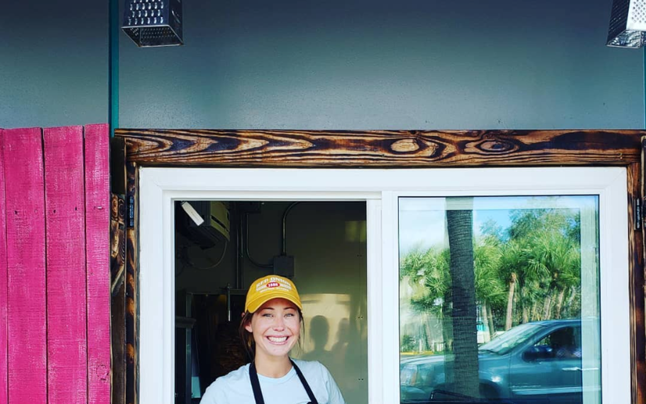 A taco stand moved into a renovated ATM machine in Dunedin