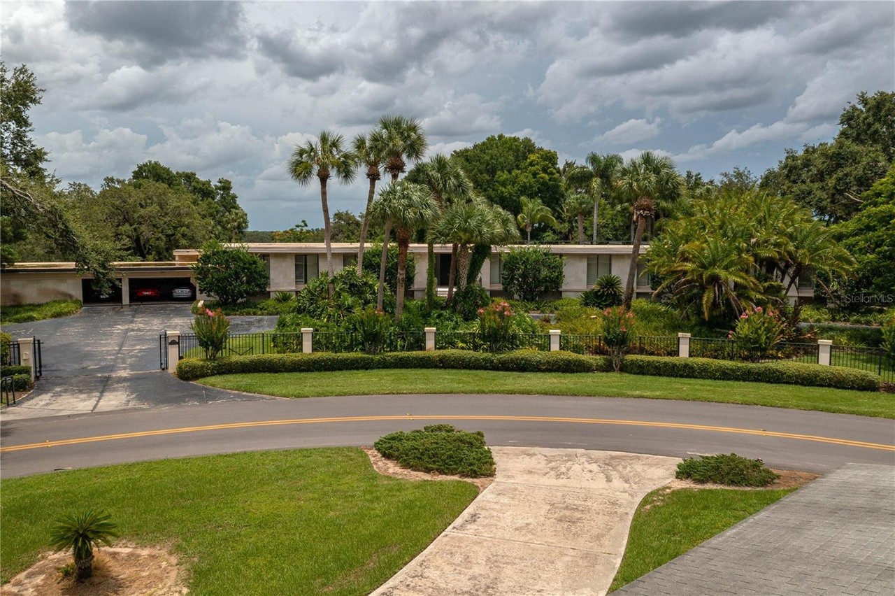 A Winter Haven midcentury gem designed by a Frank Lloyd Wright protégé is now for sale