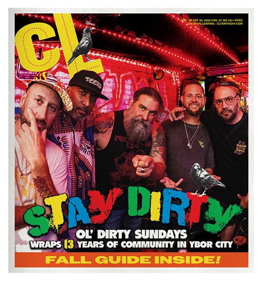 The Aug. 29, 2024 cover of Creative Loafing Tampa Bay